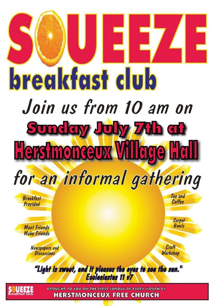 july squeeze poster