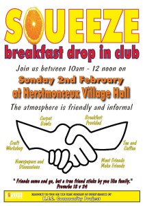 Squeeze monthly poster